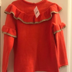 Girls Crewcuts Coral Sweater